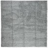 Tapis shaggy PAMPLONA poils longs moderne vert 200x200 cm 