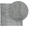 Tapis shaggy PAMPLONA poils longs moderne vert 200x200 cm 