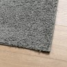 Tapis shaggy PAMPLONA poils longs moderne vert 200x200 cm 