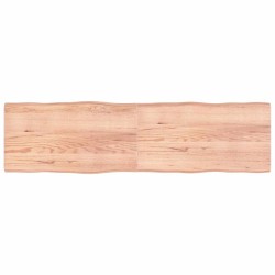 Dessus de table bois massif traité bordure assortie 