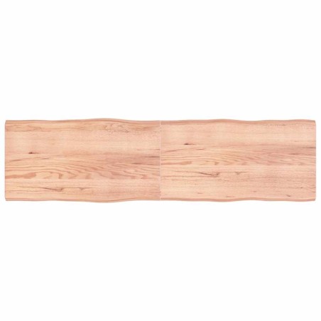 Dessus de table bois massif traité bordure assortie 