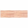 Dessus de table bois massif traité bordure assortie 
