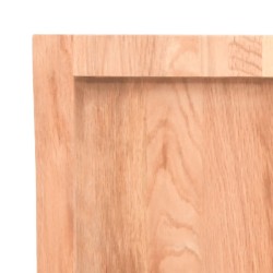 Dessus de table bois massif traité bordure assortie 