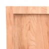 Dessus de table bois massif traité bordure assortie 