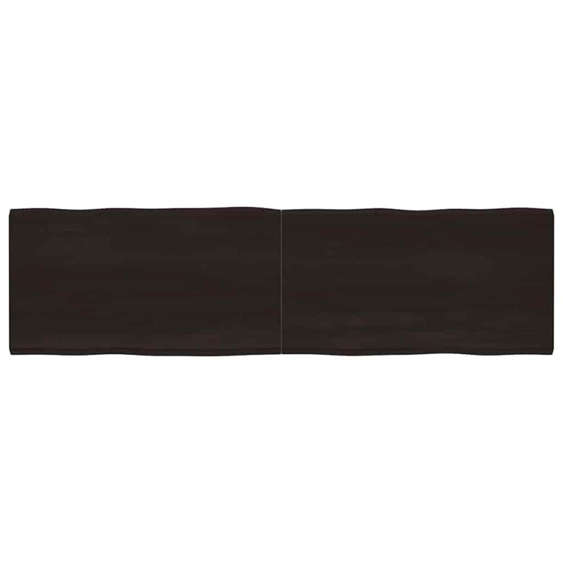 Dessus de table bois massif traité bordure assortie 