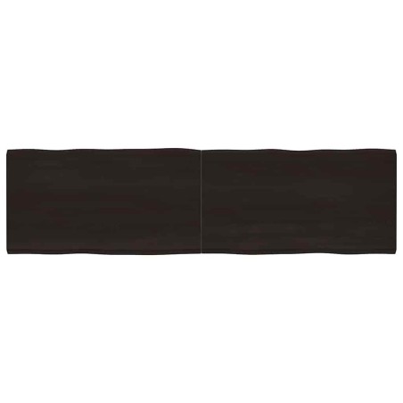 Dessus de table bois massif traité bordure assortie 