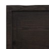Dessus de table bois massif traité bordure assortie 