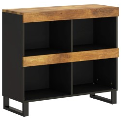 Armoire latérale 85x33x75 cm bois massif de manguier 