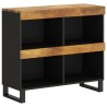 Armoire latérale 85x33x75 cm bois massif de manguier 