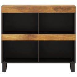 Armoire latérale 85x33x75 cm bois massif de manguier 