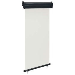 Auvent latéral de balcon 105x250 cm Crème 