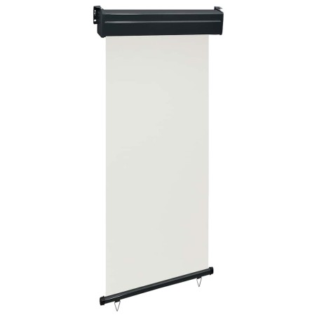Auvent latéral de balcon 105x250 cm Crème 