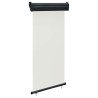 Auvent latéral de balcon 105x250 cm Crème 