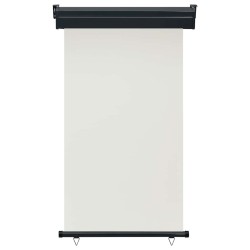 Auvent latéral de balcon 105x250 cm Crème 