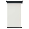 Auvent latéral de balcon 105x250 cm Crème 