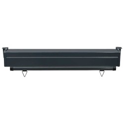 Auvent latéral de balcon 105x250 cm Crème 