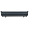 Auvent latéral de balcon 105x250 cm Crème 