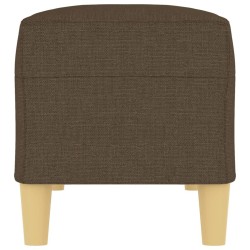 Banc Marron 100x35x41 cm Tissu 