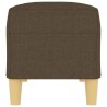 Banc Marron 100x35x41 cm Tissu 
