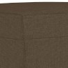 Banc Marron 100x35x41 cm Tissu 