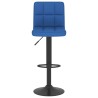 Tabouret de bar Bleu Tissu 