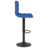 Tabouret de bar Bleu Tissu 