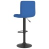 Tabouret de bar Bleu Tissu 