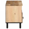 Meuble TV 100x33x46 cm bois massif de manguier 