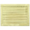 Portail de jardin Bois de pin imprégné 75x100 cm 