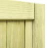Portail de jardin Bois de pin imprégné 75x100 cm 