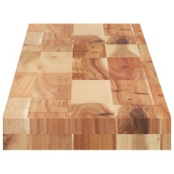 Dessus de table 140x20x4 cm rectangulaire bois massif d'acacia 