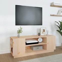 Meuble TV 110x35x40,5 cm Bois de pin massif 
