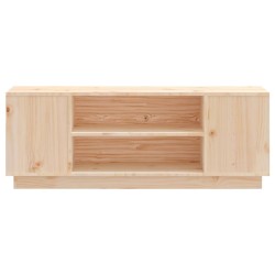 Meuble TV 110x35x40,5 cm Bois de pin massif 