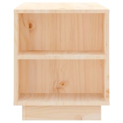 Meuble TV 110x35x40,5 cm Bois de pin massif 