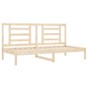 Lit de jour sans matelas 80x200 cm bois de pin massif 