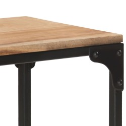 Table console 110x30x75 cm Bois solide d'acacia 