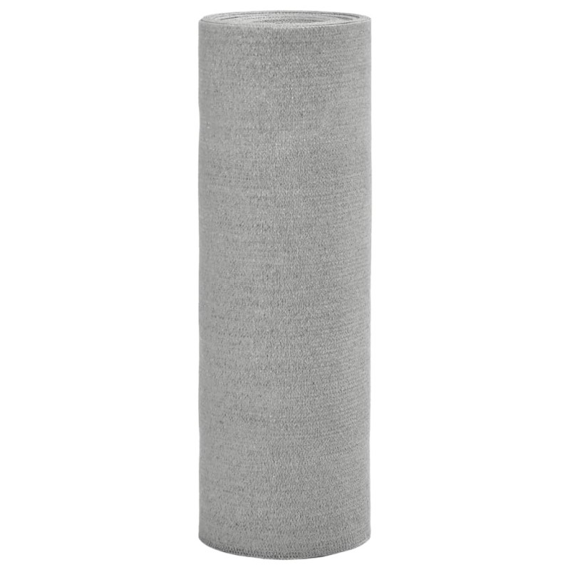 Filet brise-vue gris clair 1,8x50 m PEHD 195 g/m² 