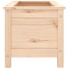 Jardinière 82,5x40x39 cm bois de pin massif 