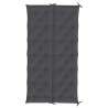 Coussin de banc de jardin anthracite tissu oxford 