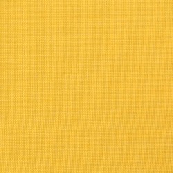 Chaise de détente et repose-pied Jaune moutarde Tissu 
