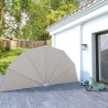Auvent latéral pliable de terrasse Crème 200 cm  
