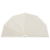 Auvent latéral pliable de terrasse Crème 200 cm  