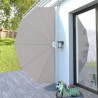 Auvent latéral pliable de terrasse Crème 200 cm  