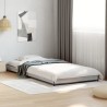 Cadre de lit sans matelas sonoma gris 90x190 cm 