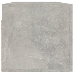 Armoire murale Gris béton 100x36,5x35 cm Bois d'ingénierie 