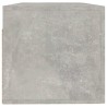 Armoire murale Gris béton 100x36,5x35 cm Bois d'ingénierie 