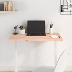 Dessus de table 80x40x(2-4) cm bois de chêne massif non traité 