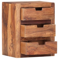 Table de chevet 40x30x50 cm Bois massif 