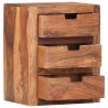 Table de chevet 40x30x50 cm Bois massif 