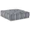 Pouf ModulableGris 70x70x36 Tissu 